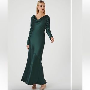 Forever 21 Green Maxi Dress